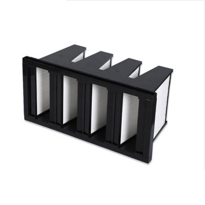 рамка банка интервала v воздушного фильтра 2 чистой комнаты 900m3/H пластиковая