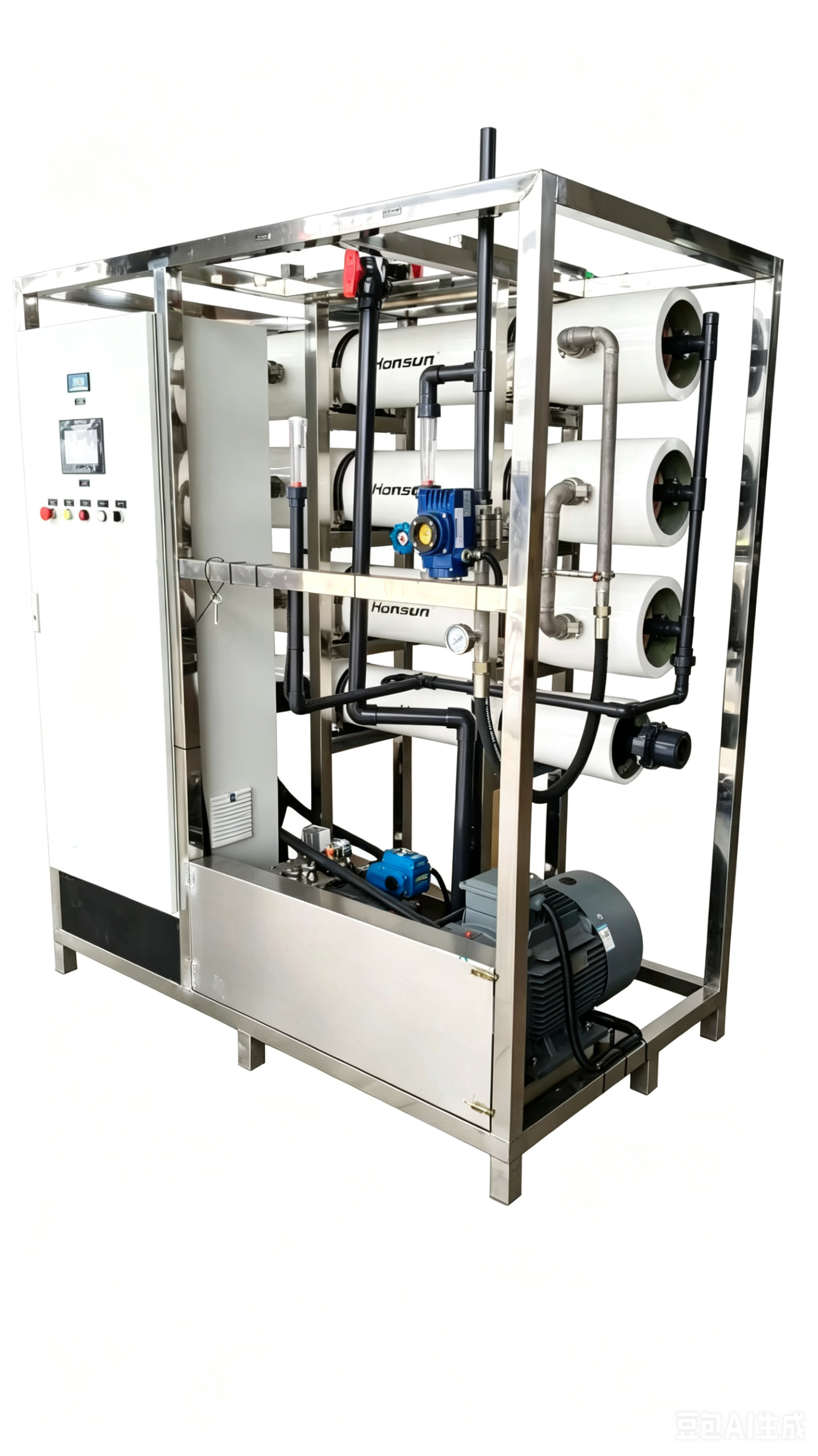 20 m³/24h Marine Grade RO Seawater Desalination System with 99.5% Desalination Rate