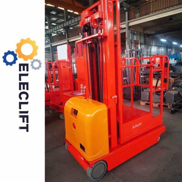 50Hz/60Hz Warehouse Order Picker Machine Load Capacity 300kg
