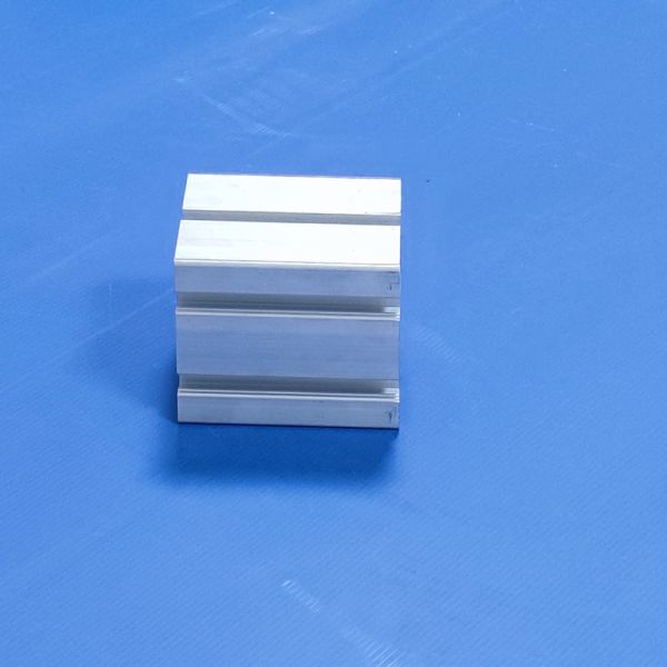 Cladding Industrial Aluminum Profile 4060 80x80 8mm Groove