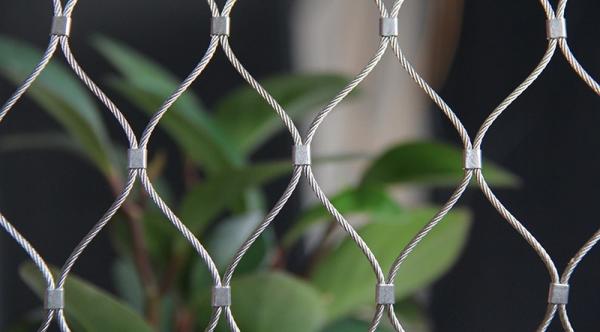 Corrosion Resisting Stainless Steel Ferrule Mesh , Flexible Stainless Steel Mesh