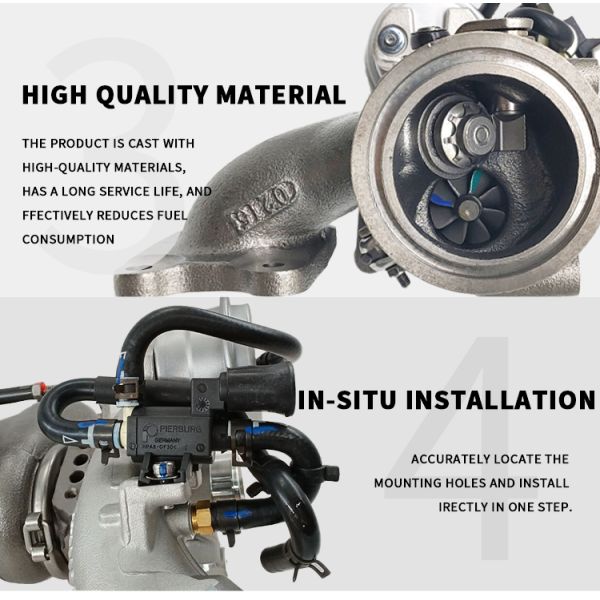 Shanghai Volkswagen Shanghai Volkswagen 2015-2022 exhaust manifold and exhaust gas turbine Supercharger 04E145702H