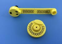 etiquetas de oído de las ovejas 134.2khz para la identificación electrónica que sigue, material de TPU
