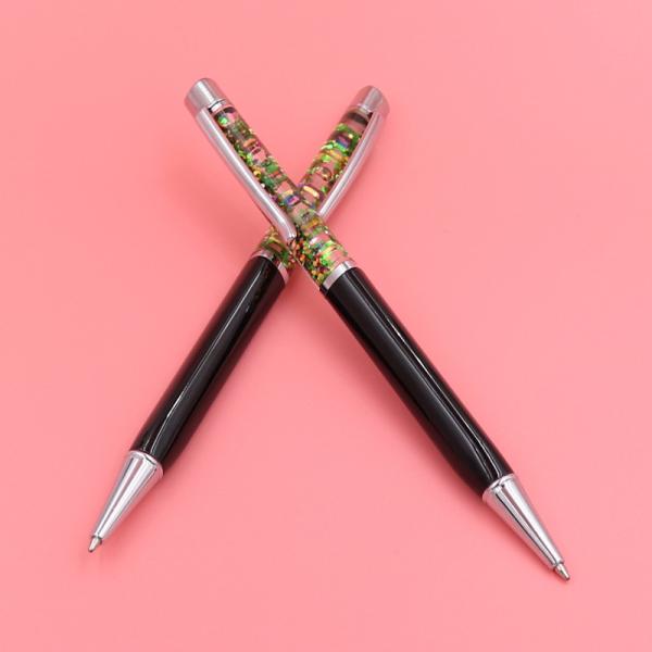Metal Oil FillingCreative Ball Pen Rotate Triangle Writing Ball Pen For Office School
