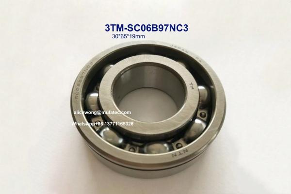 Rolamentos Suzuki Automotive 3TM-SC06B97NC3 SC06B97NC3 09262-30097 Rolamentos de Esfera de Groove Profundo 30x65x19mm9262-300
