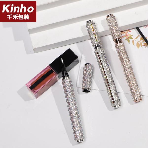 Magic Self-adhesive Eyeliner Pen UV Coating ABS Empty Eyeliner Pencils Single Head Mascara Empty Container