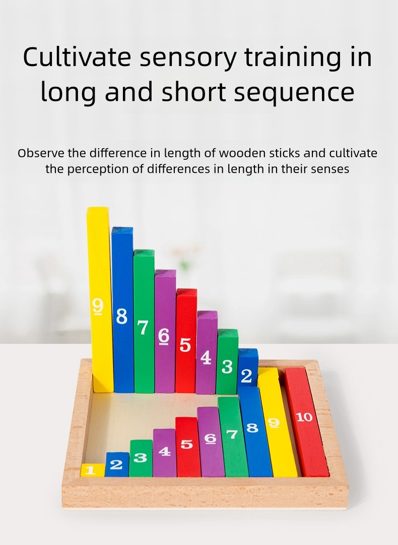 Montessori Mathematics Math Teaching Aids Kids Preschool Education Toys Wooden Math Learning Toys