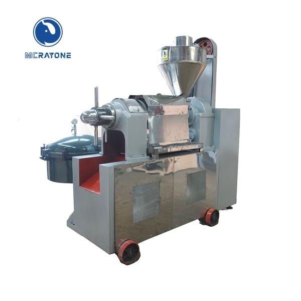 20.4Kw Coconut Press Machine , Sesame Oil Extraction Machine Improved