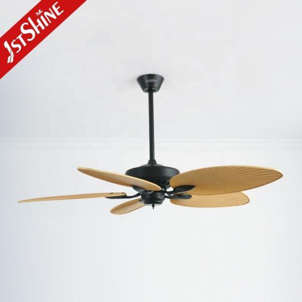 56 1stshine Ventilador de teto com remota e grande fluxo de ar As lâminas de plástico Design simples