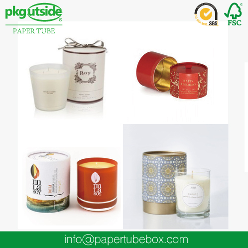 Luxury Handmade Candle Packaging Boxes 50ml 100ml Full Color Offset Printing
