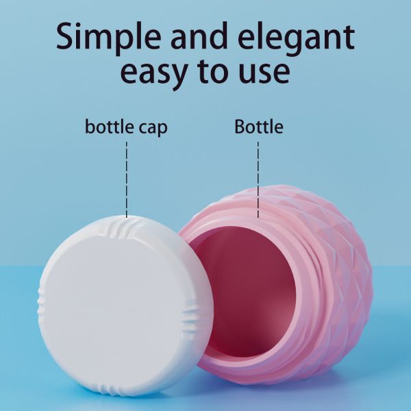 Big Mouth Silicone Travel Jar Set Leak Proof 30ml 50x40mm With Lid