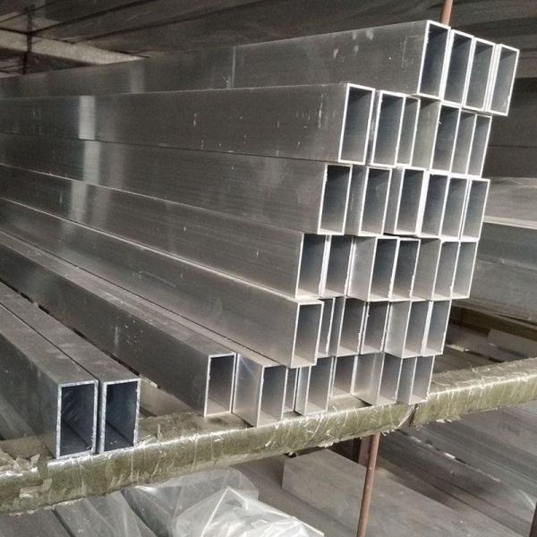 Welded Aluminum Square Tube Profiles Extruded Aluminum Hollow Square Tubing