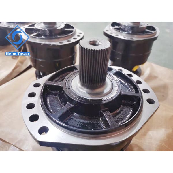 Black Hydraulic Piston Motor MCR03 MCRE03 For Construction Machinery