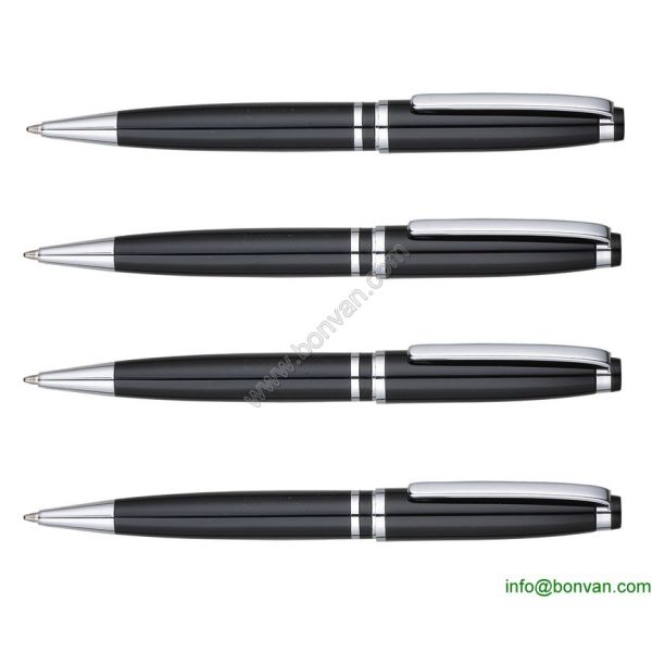 rotate gift engraved copper pen, copper ballpoint pen