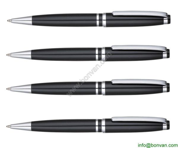 rotate gift engraved copper pen, copper ballpoint pen