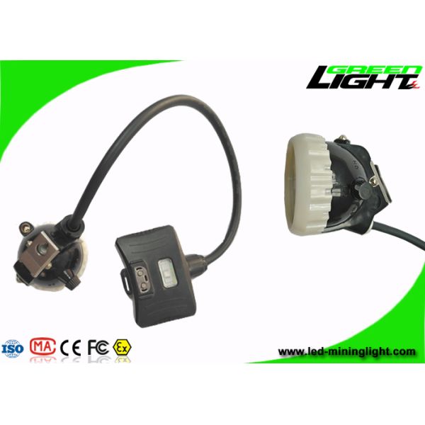 Semi Corded Mining Hard Hat Lights 5.2Ah Li - Ion Battery With Rear Warning Light