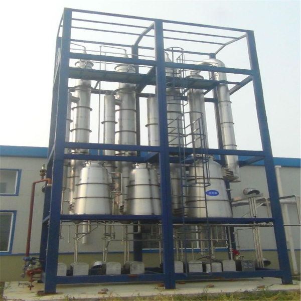 Fruit Juice Jam Sauce Ketchup Falling Film Vacuum Concentration Evaporator System