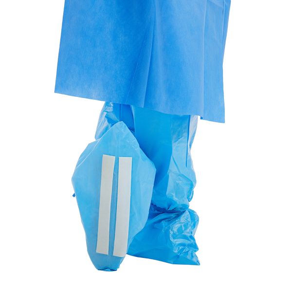 Haixin Foam Anti-skid Medical Shoe Cover Clean Room Disposable Long Boot Isolation Shoe Covers Protective Boot Cover