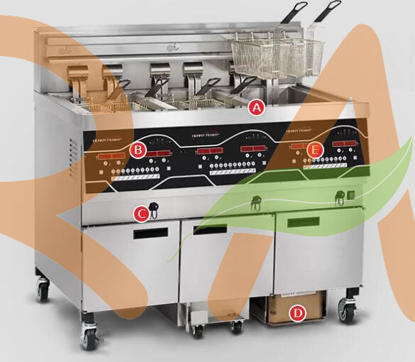 ФТС8267А01505439 наборы АСКО 162188 с катушкой 240/50ФБ соленоида МП-К-011 для Фрьер кухни Хенны Пенни коммерчески