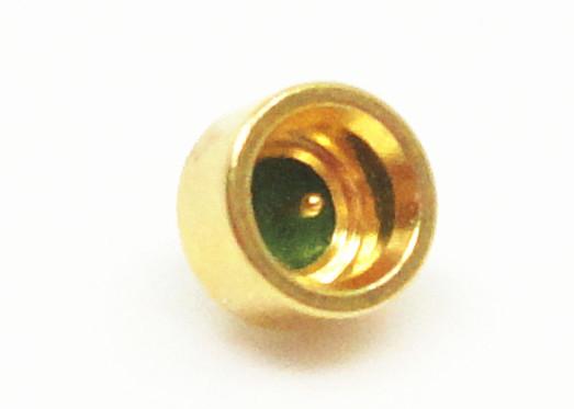 Conector coaxial 50Ω Impendance do conector hermético SSMP do homem SMPM RF do selo com Microstrip da chanfradura