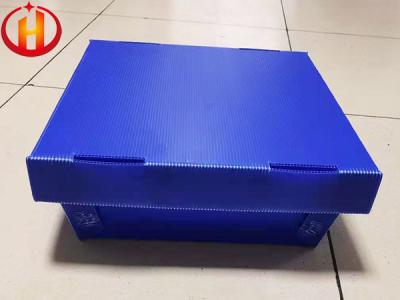 High Strength 4mm Corrugated Plastic Totes With Lids Eco Friendly Correx