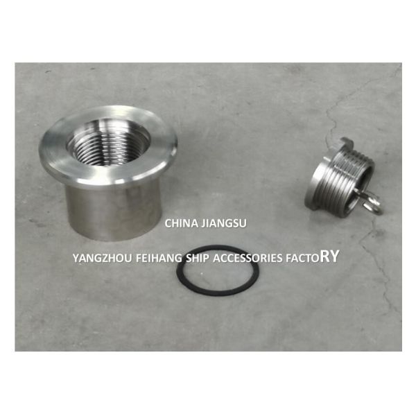 Water Tank Sounding Tubes Head Sounding Pipe Head Stainless Steel Plug DN40-DN150