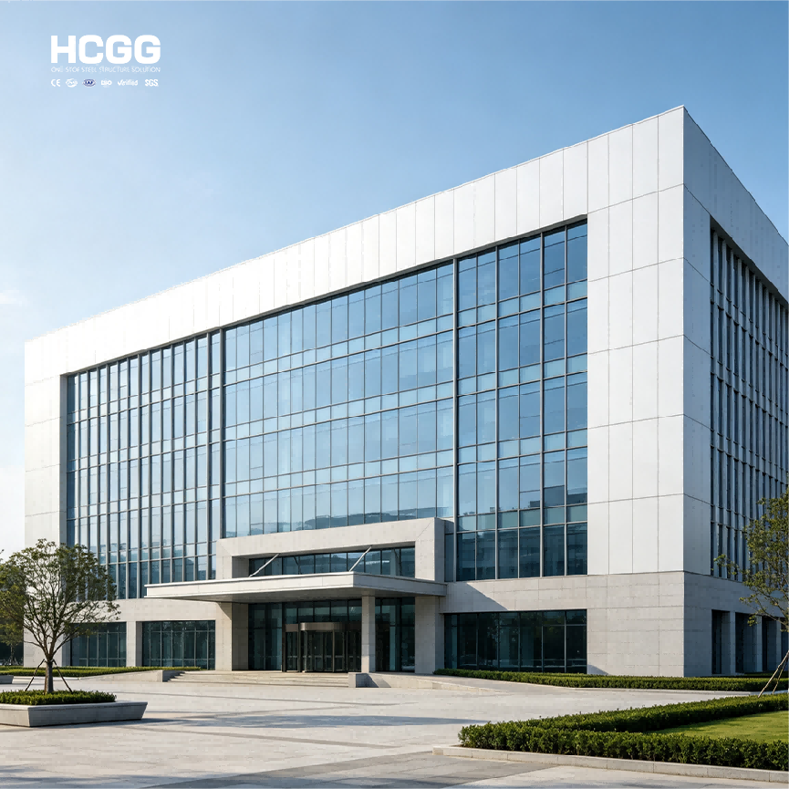 Steel Frame Office Buildings offering structural solutions that accelerate project delivery and reduce construction costs