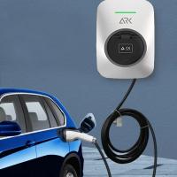 estación de carga montada en la pared de 7.2kw EV con el enchufe del Type2