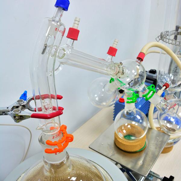 Máquina da destilação do trajeto 2L curto de 580*535MM