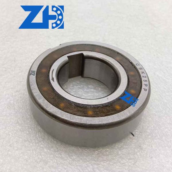 Los rodamientos unidireccionales CSK25PP se pueden utilizar en embragues de sobrevelocidad o dispositivos de transmisión como sistemas de transporte, lavadoras, cortacéspedes, prensas de impresión, maquinaria textil y maquinaria alimentaria.