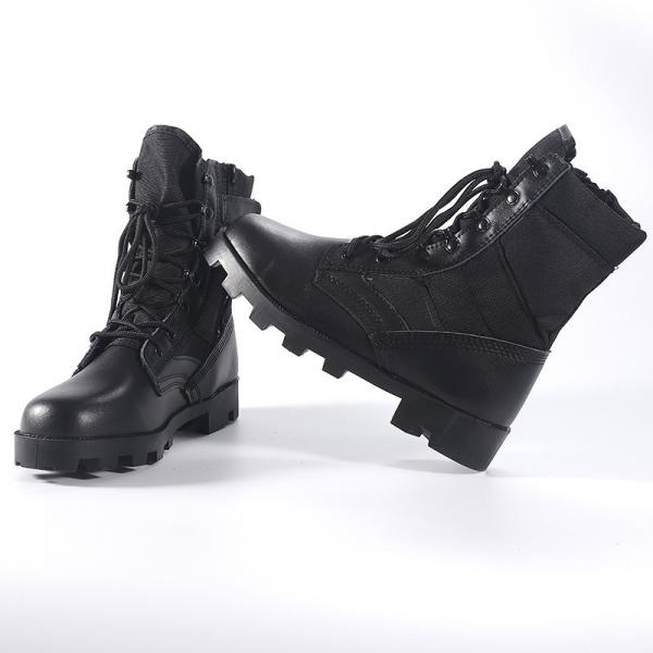 China Xinxin Esporte de borracha masculino Caminhada Treinamento ao ar livre Combate Escalada Sapatos altos 9 polegadas