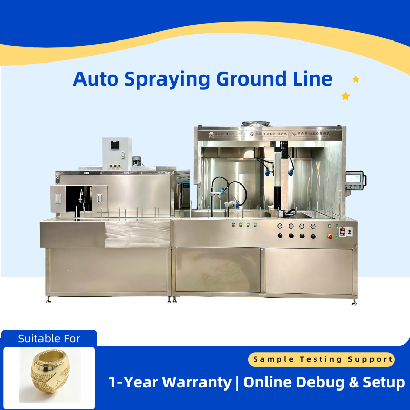 Plastic Art Ornaments Automated Spraying Solution for Water Based Paint Coating