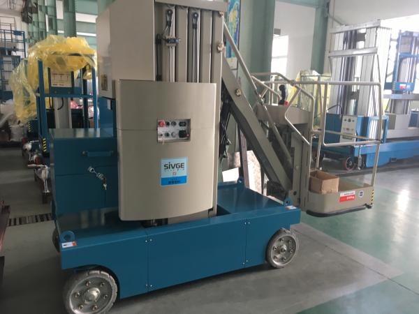 self-propelled electric cherry picker boom lift manlift articulated aerial work platform articulated boom lift