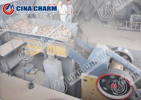 30-500tph Stone Crusher Plant , High Productivity Stone Quarry Machines