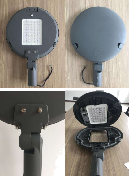 AG018-A Waterproof IP66 Single Arm LED Garden Light for Parks, Gardens & Urban Pathways.