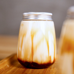 tarro plástico transparente de la bebida 400ml para el refresco