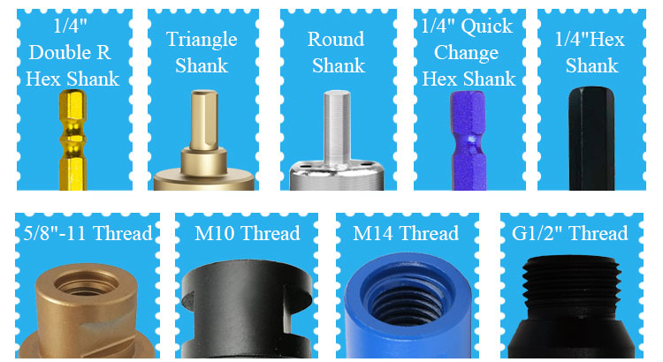 5-180мм Вакуумная бразовая бриллиантовая корона Ядра сверла пила бриллиантовая резачка для мраморной плитки