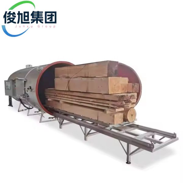 Safe Wood Heat Treatment Machine with Multiple Safety Features Precise Temperature Control and Eco-friendly Process