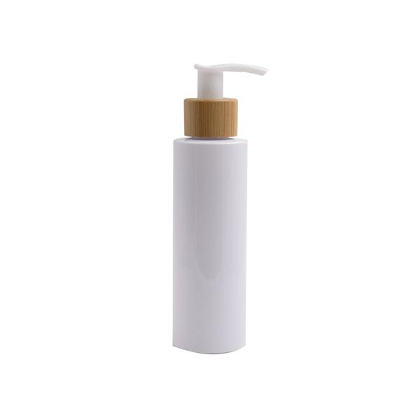 Engraving Logo Plastic 4 oz 8 oz Container Shampoo Cream Bottle With Lid Women