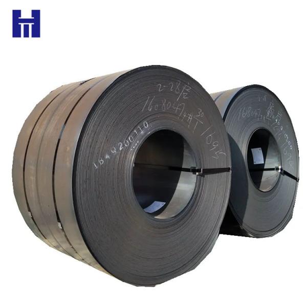 Pickled Q345 Carbon Steel Coil 508mm / 610mm 2.5mm For Construction