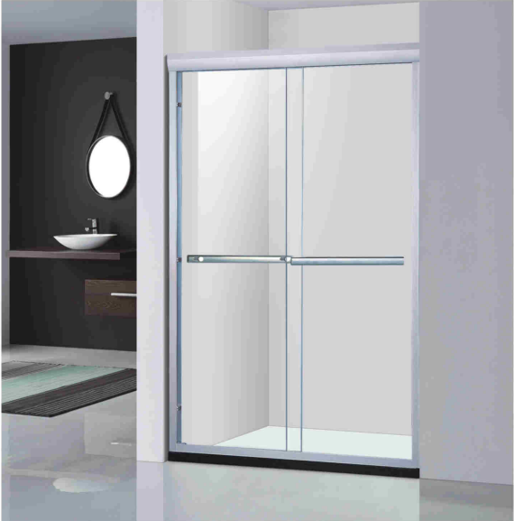 Versatile Rectangular Shower Enclosure Modern Style With Aluminum Frame