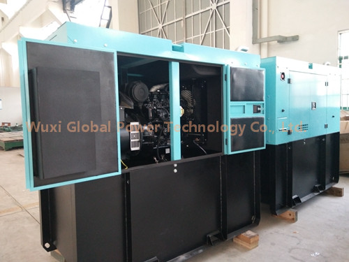 Low Noise 200KW Perkins Silent Diesel Generator Set 6 Cylinder Water Cooled