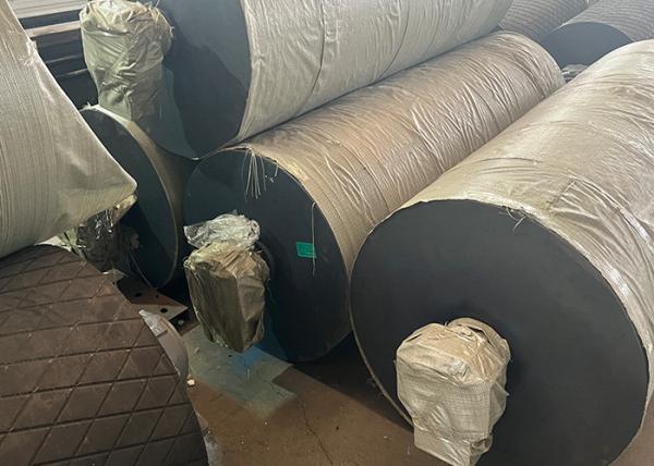 Heavy Duty Tapered Conveyor Roller Slurry FGD Conveyor Tracking Roller