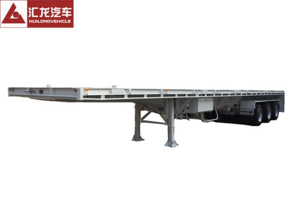 Extendable Heavy Duty Trailer Automatic Steering Good Trafficability Pneumatic Brake