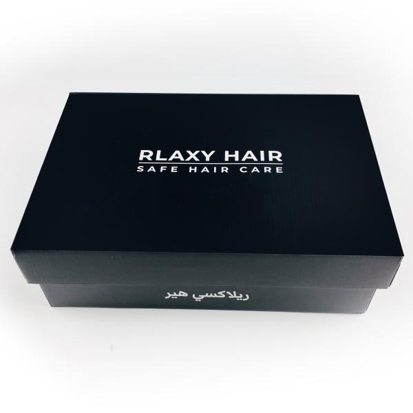 Customized Black Packaging Boxes Hard Rigid Corrugated Cardboard Gift Boxes For Hair Care Products Packaging