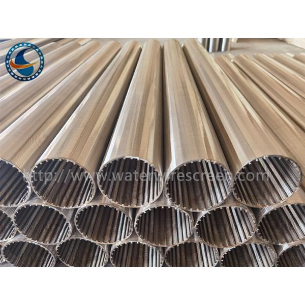 Duplex Steel 2507 Water Wire Screen With 0.13mm Slot