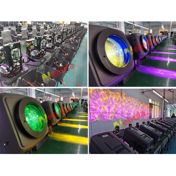 Nebula 100W LED Light Source Zoom Gobo Projector for Commercial Advertisement