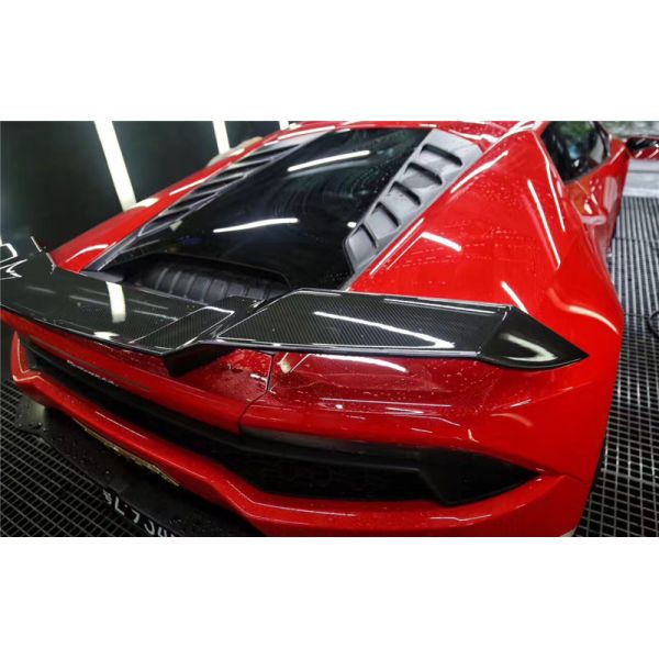 For Lamborghini LP580 LP610 Carbon Fiber Spoiler LP580 LP610 Upgraded Vors Style Carbon Fiber Spoiler Wing