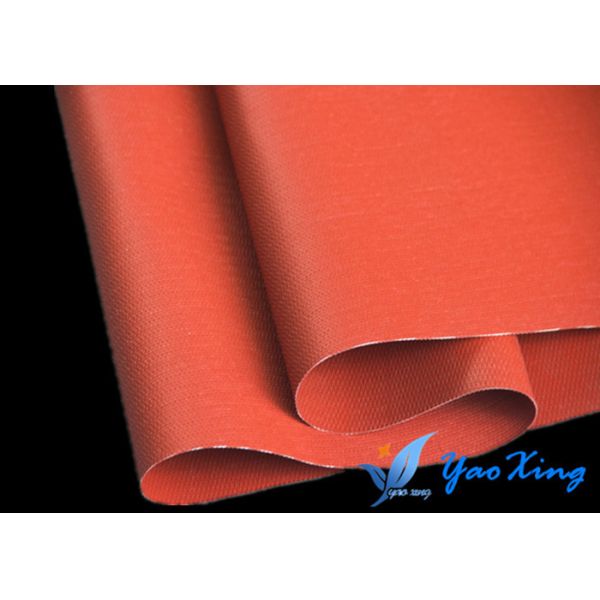 Огнеупорная силиконовая резина покрыла ткань стеклоткани/сопротивление жары стеклоткани