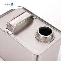 4L vazios pintam recipientes de Tin Cans Square Oil Tin com tampa